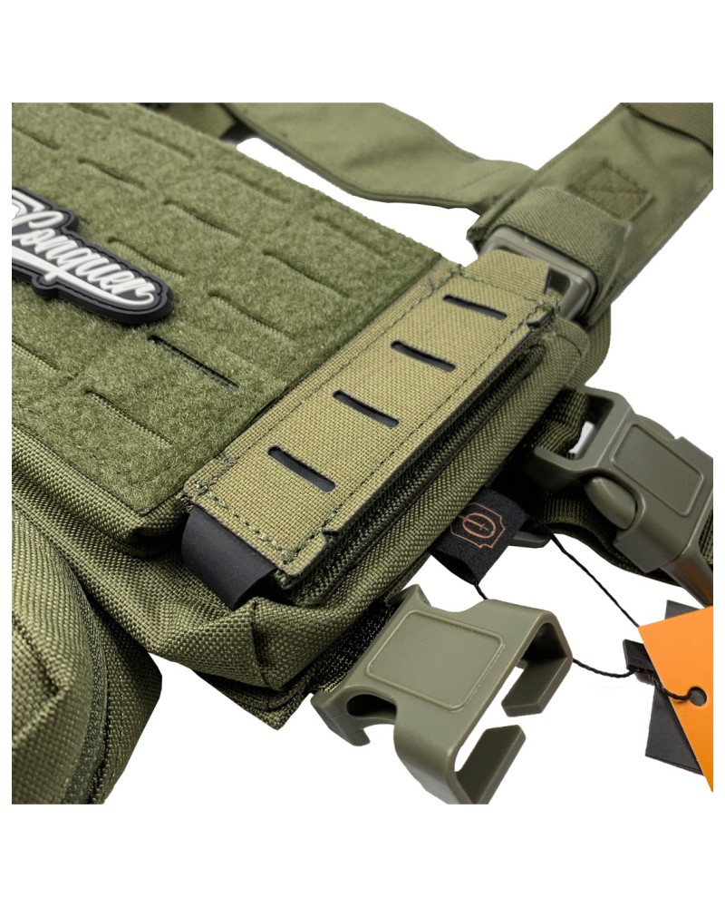Chest Rig Core OD modular - Conquer | Airsoft Yecla