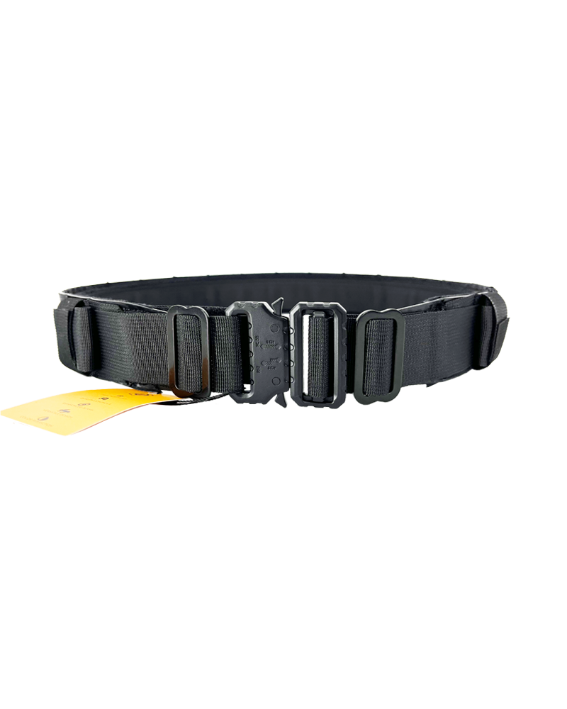 Cinturón CONQUER FL BELT BK - Talla S | Airsoft Yecla