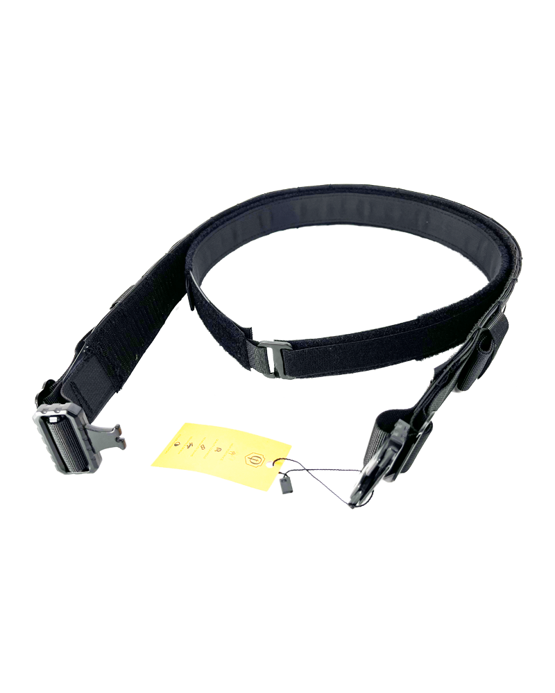 Cinturón táctico CONQUER FL BELT BK - L | Airsoft Yecla