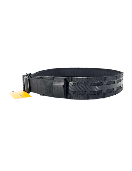 Cinturón táctico CONQUER FL BELT BK - L | Airsoft Yecla