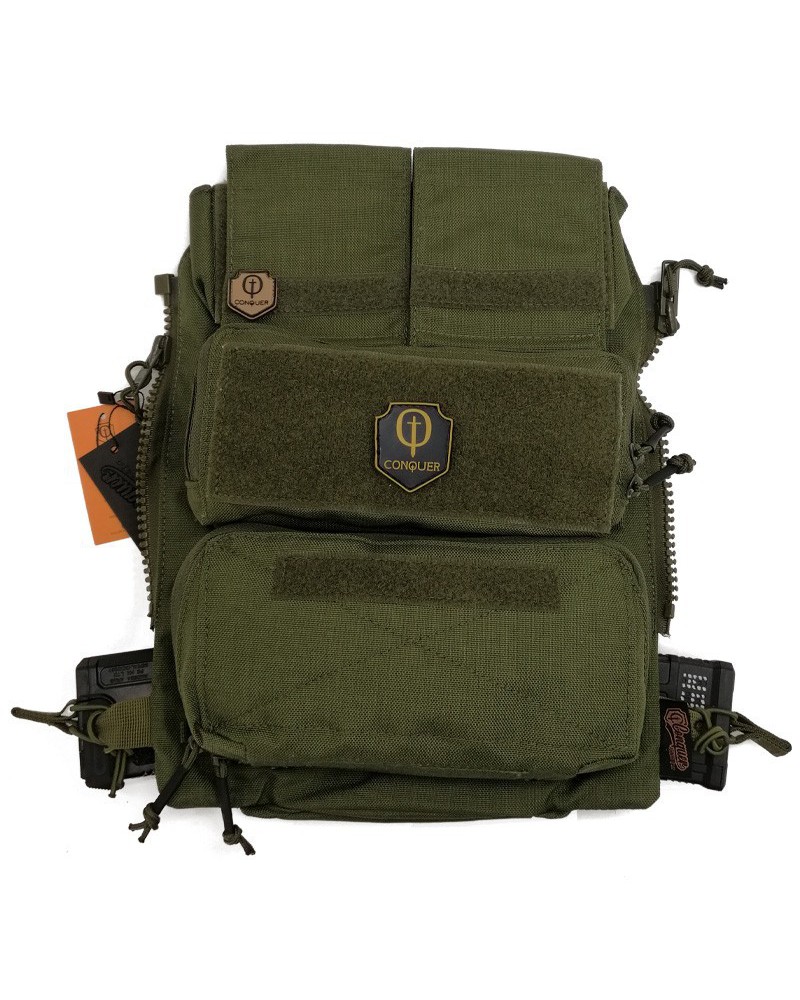 Backpanel C2 Elite OD compatible APC/CVS - Conquer | Airsoft Yecla