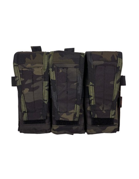 Funda triple para cargadores de rifle Conquer CVS MCBK