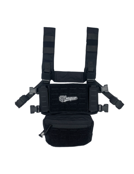 Chest Rig Core - BK - Conquer, modular y ligero