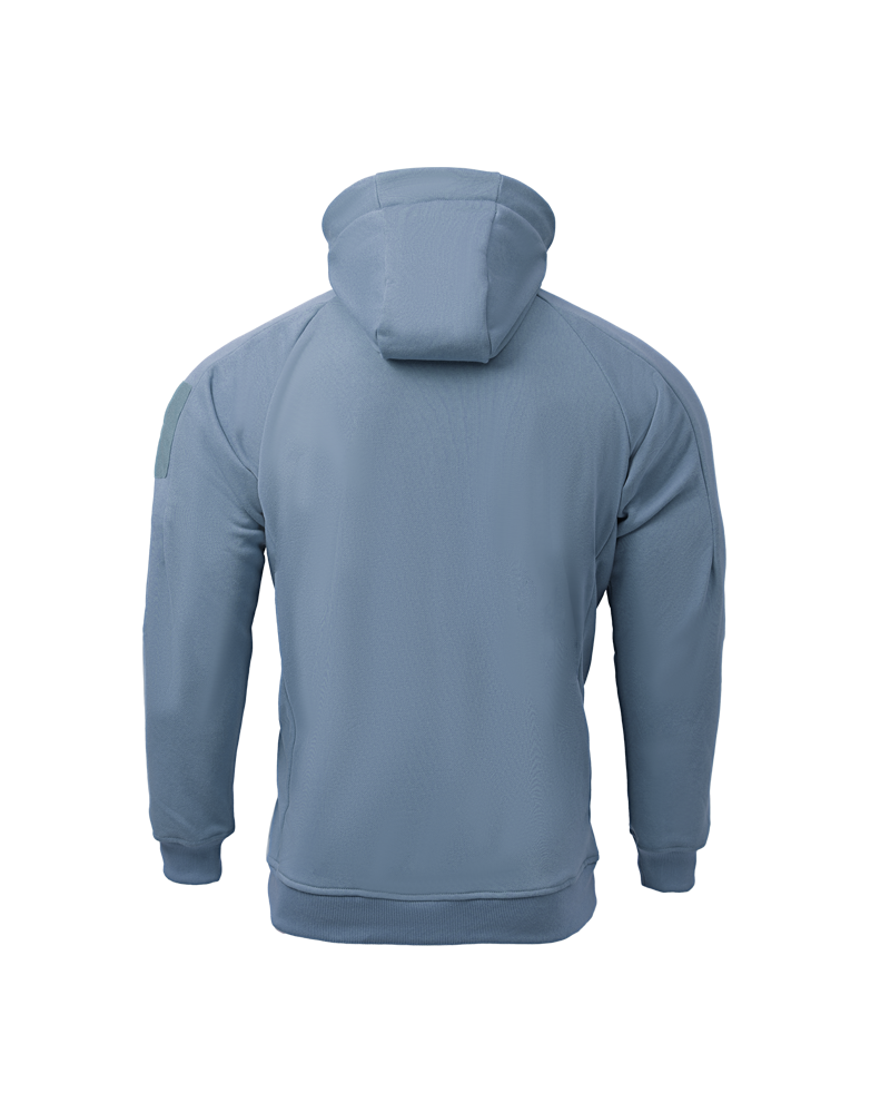 Sudadera táctica CONQUER FULLZIP Azul XXL | Airsoft Yecla