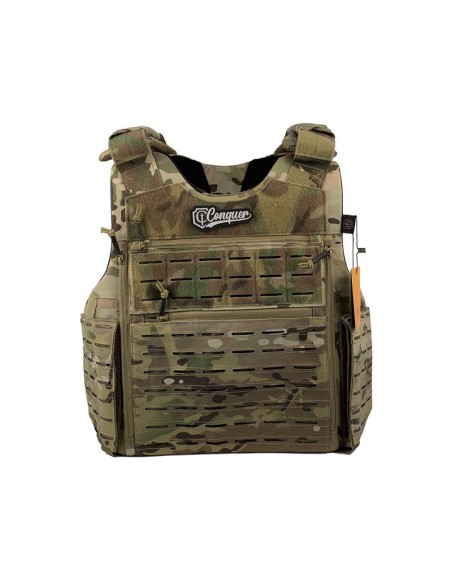 Chaleco CONQUER BAC MC compatible IIIA | Airsoft Yecla