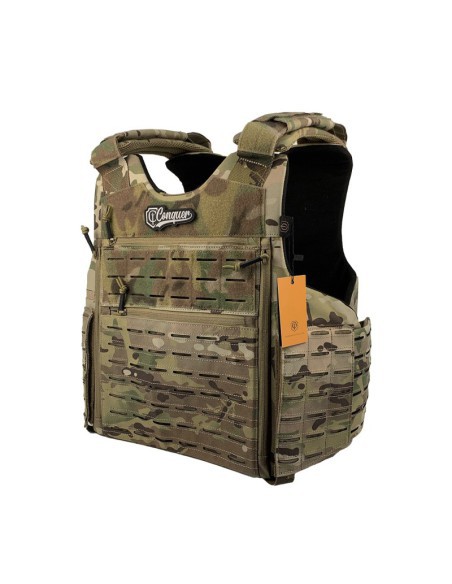 Chaleco CONQUER BAC MC compatible IIIA | Airsoft Yecla
