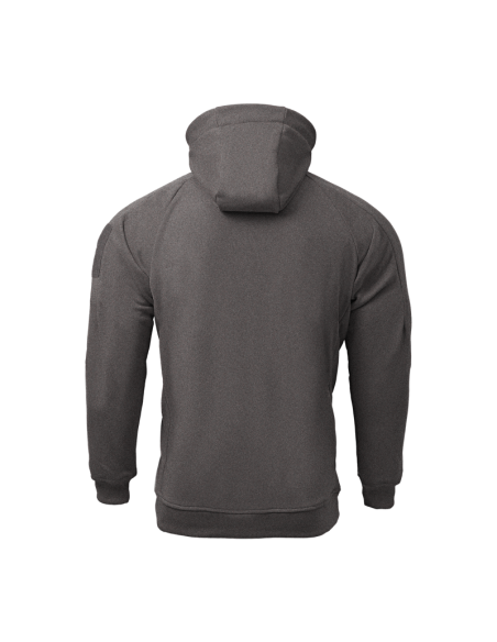 Sudadera táctica Fullzip Conquer Gris oscuro L | Airsoft Yecla
