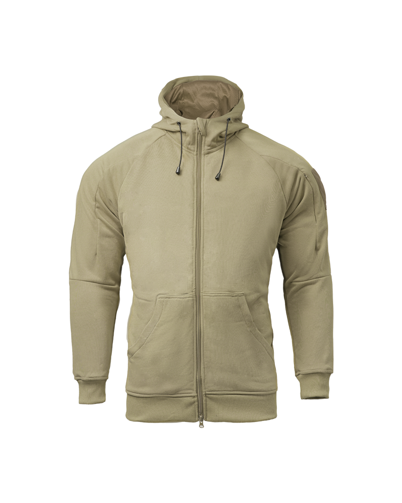 Sudadera táctica FullZip CONQUER - RG - M | Airsoft Yecla