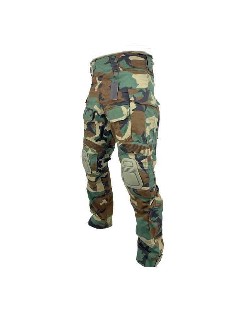 Pantalón DLX PANT Woodland XS - CONQUER | Airsoft Yecla