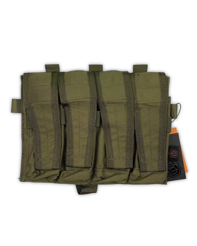 Funda cuádruple para cargadores SMG CONQUER CVS - OD