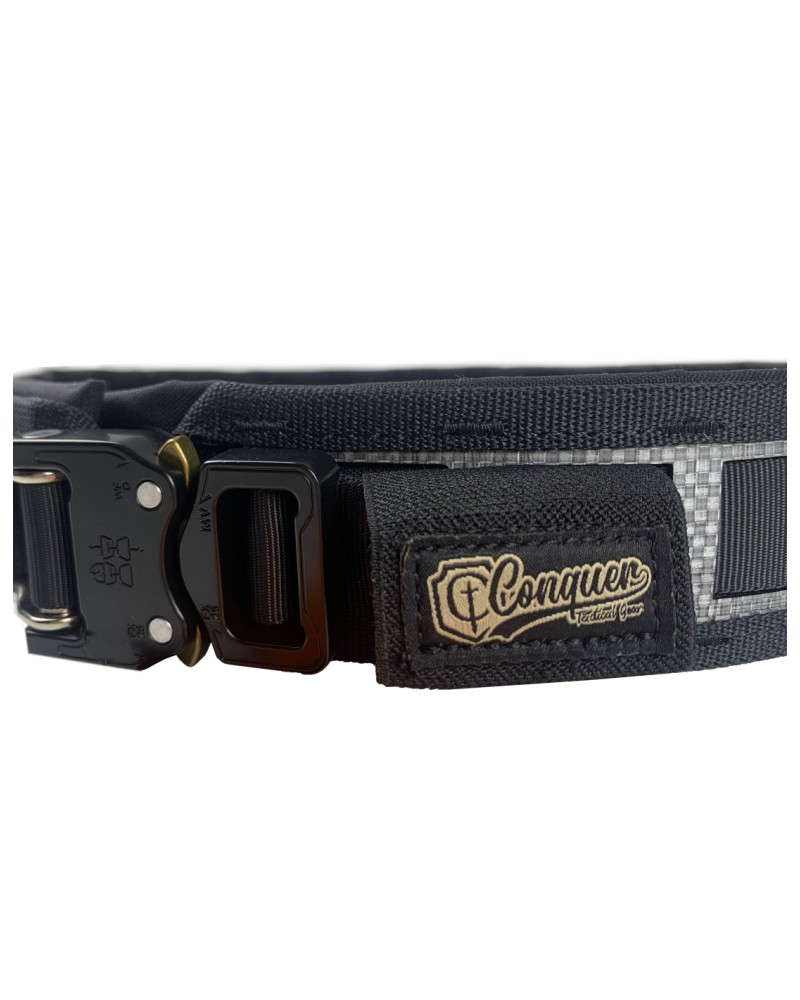 Cinturón Heavy Tegris BK L - CONQUER | Airsoft Yecla