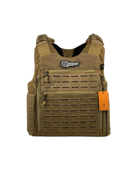 Chaleco BAC compatible IIIA MOLLE Laser Cut - CB - CONQUER