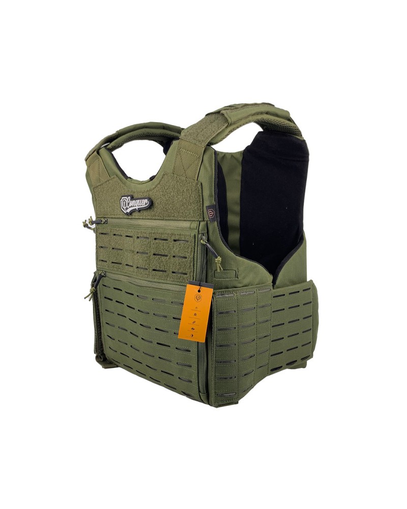 Chaleco CONQUER BAC OD compatible IIIA - Conquer