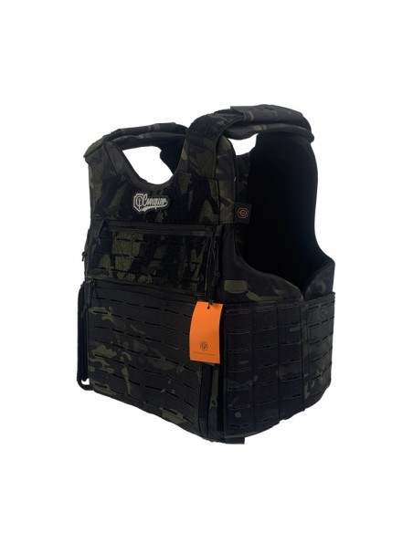 Chaleco CONQUER BAC MCBK compatible IIIA | Airsoft Yecla