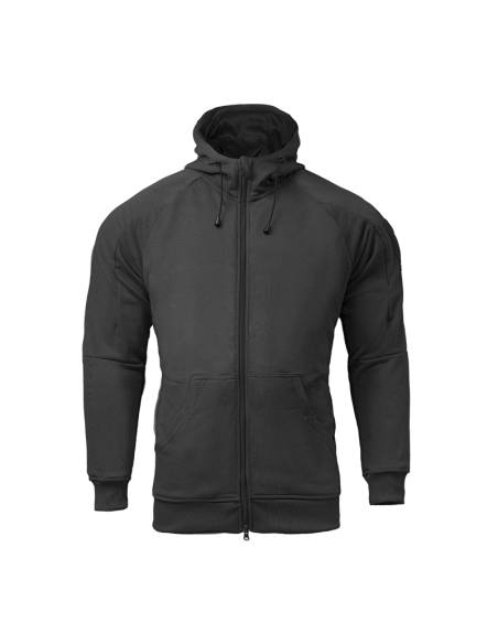 Sudadera táctica Fullzip CONQUER TACTICAL HOODIE negra XS
