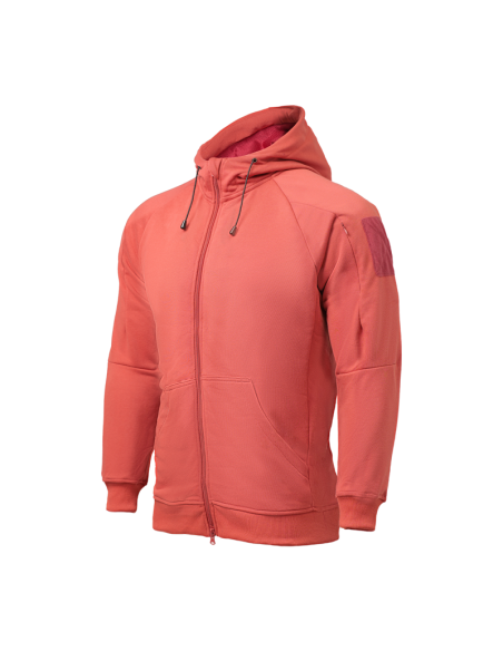 Sudadera táctica Fullzip Tactical Hoodie roja XL - CONQUER