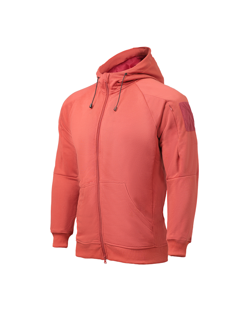 Sudadera táctica Fullzip Tactical Hoodie roja XL - CONQUER