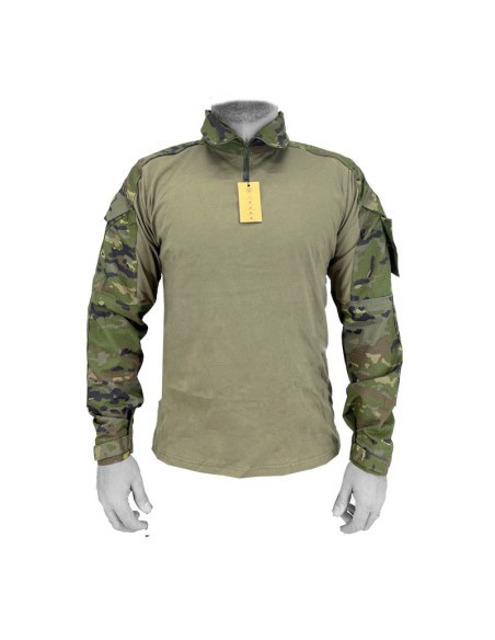 Camiseta DLX Shirt Conquer boscoso XL | Airsoft Yecla