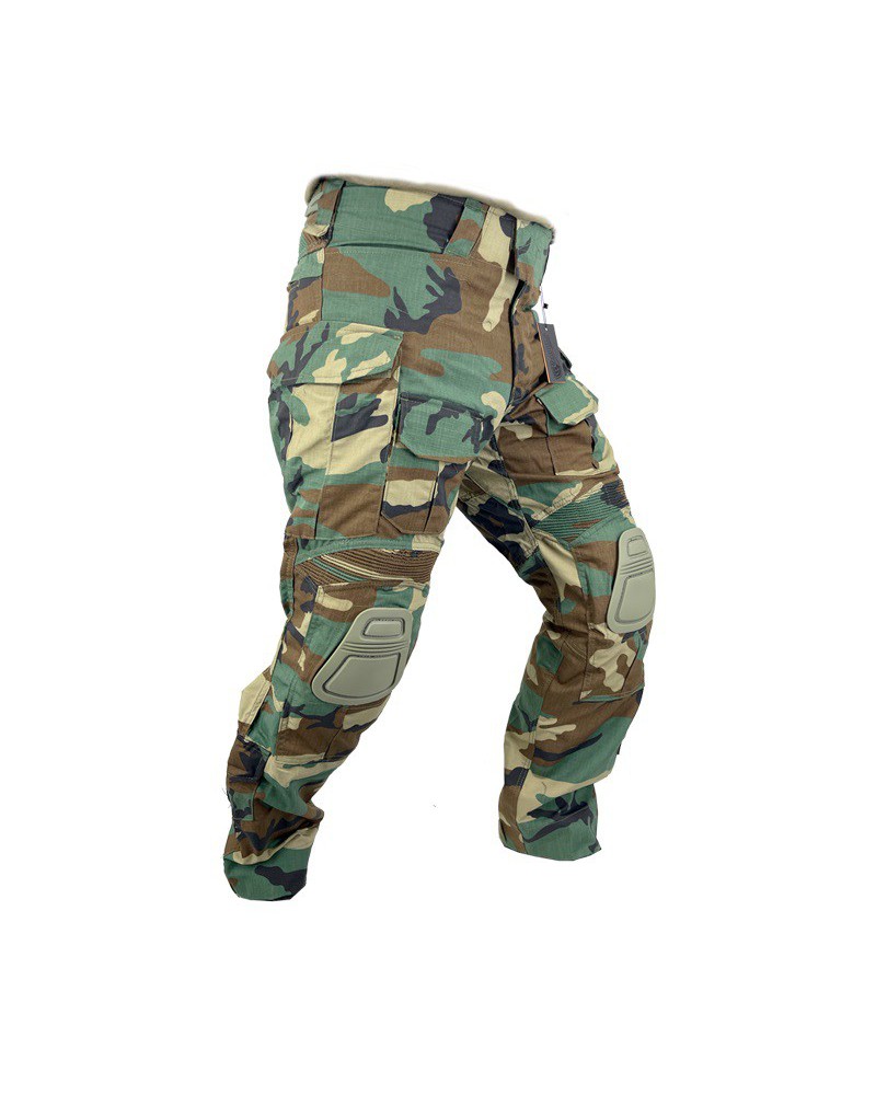 Pantalón Conquer DLX Woodland XXXL | Airsoft Yecla