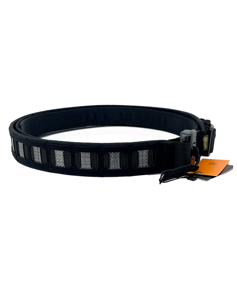 Cinturón TEGRIS MQR L negro - CONQUER | Airsoft Yecla