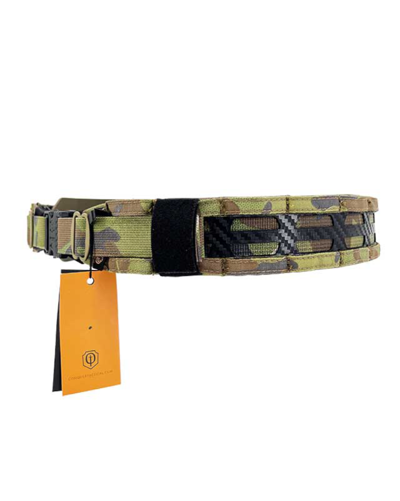 Cinturón táctico Conquer FS BELT MC - L | Airsoft Yecla