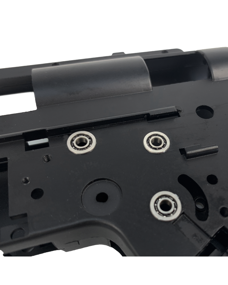 Carcasa gearbox V2 reforzada ROSSI | Airsoft Yecla
