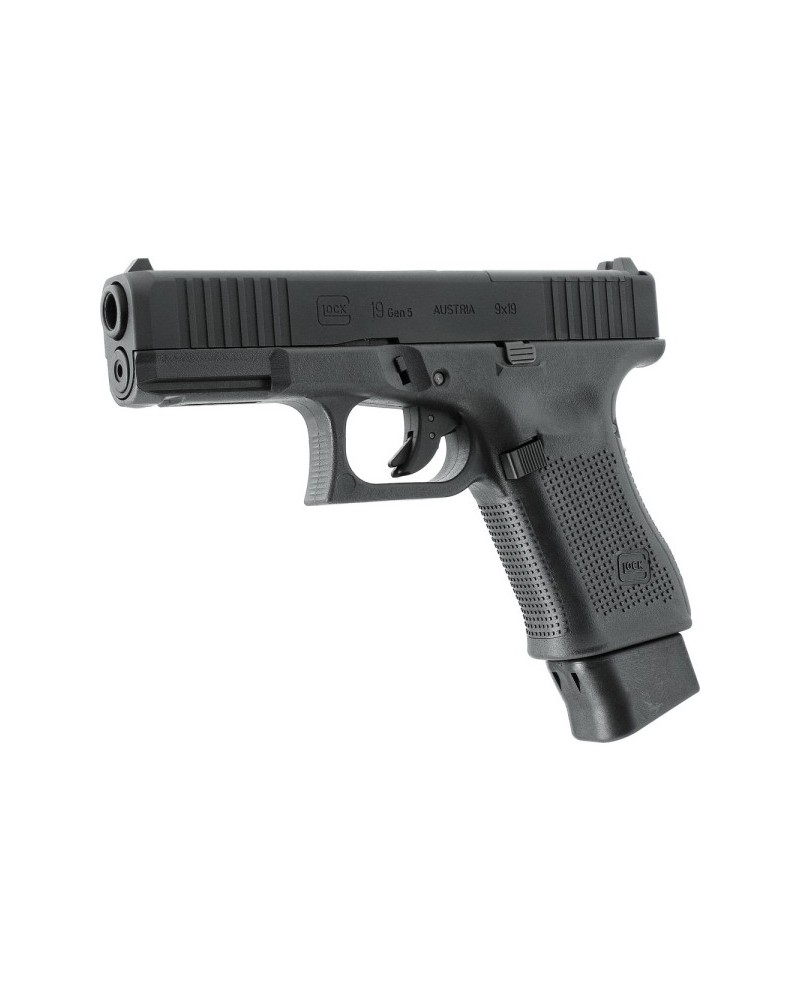 Pistola Glock 19 Gen5 MOS CO2 4,5mm 17 rds | Airsoft Yecla