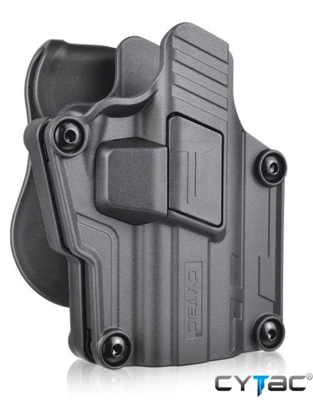 Funda Pistola Universal Cytac Gen 2 Negra | AirsoftYecla