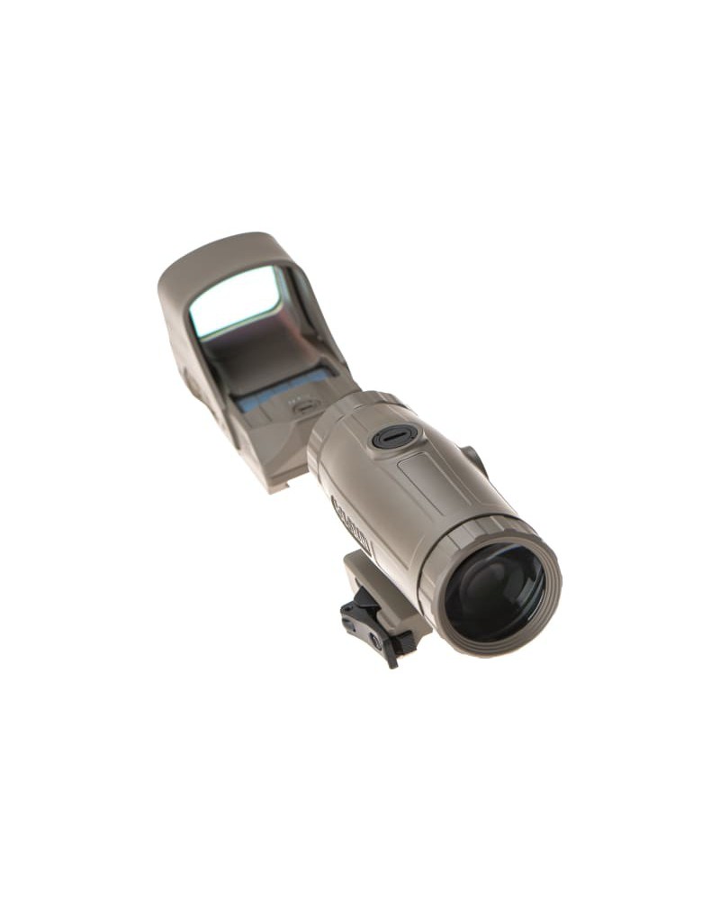 Visor Punto Rojo HS510C Solar + HM3X 3x QD - Holosun | Airsoft Yecla