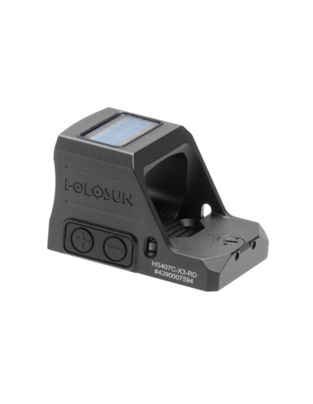 Mira punto rojo HS407C X3 2 MOA - Holosun | Airsoft Yecla