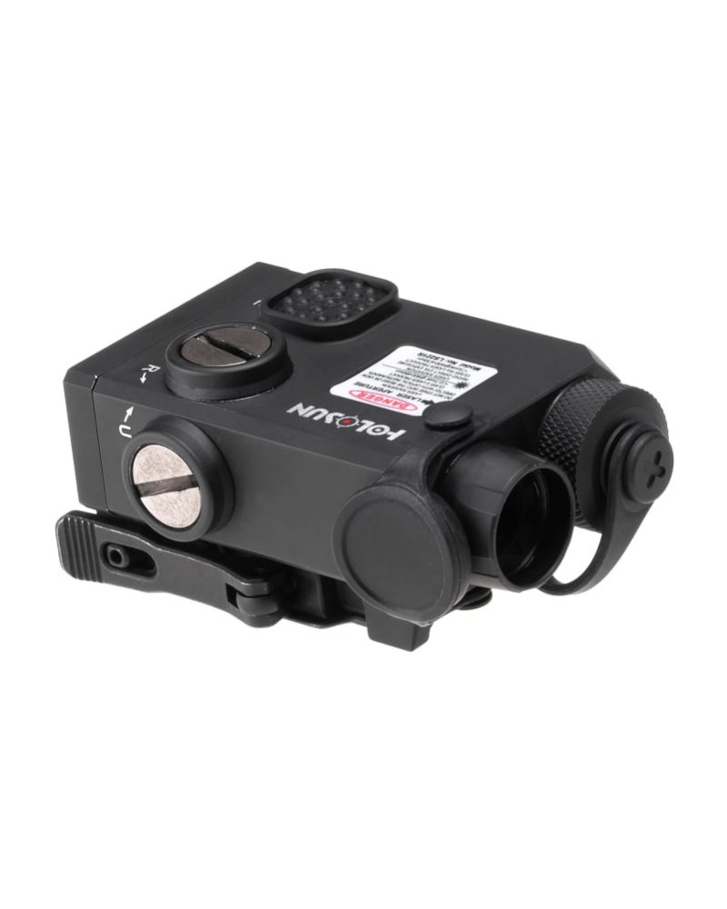 Visor láser coaxial LS221-RD Rojo+IR - Holosun | Airsoft Yecla
