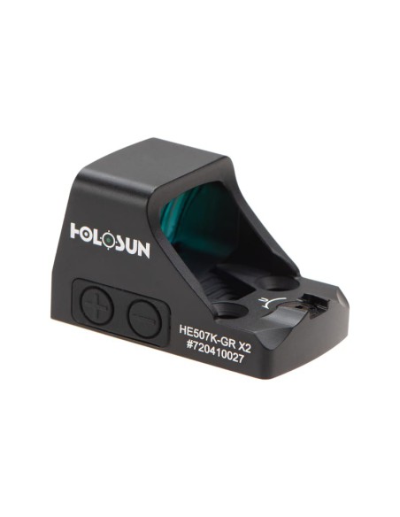 Mira punto verde HE507K-GR X2 - Holosun | Airsoft Yecla