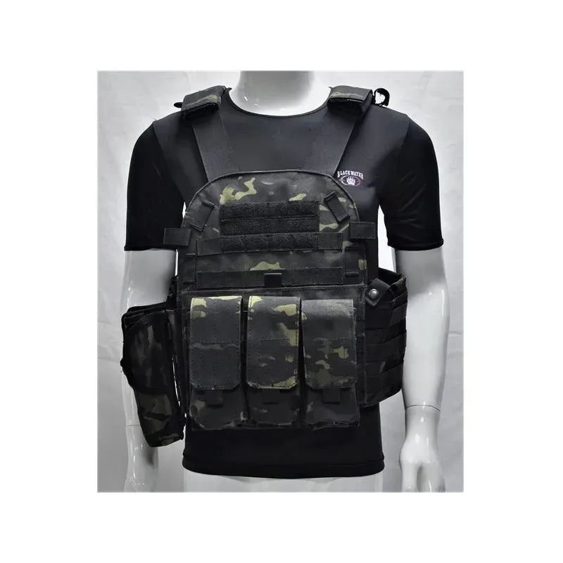 Chaleco táctico estilo 6094 ECO BlackMulticam Chaleco táctico estilo 6094 ECO BlackMulticam