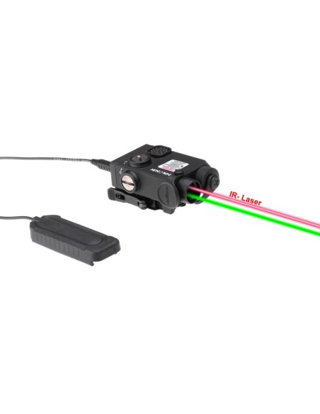 Visor láser coaxial LS221-GR verde + IR - Holosun