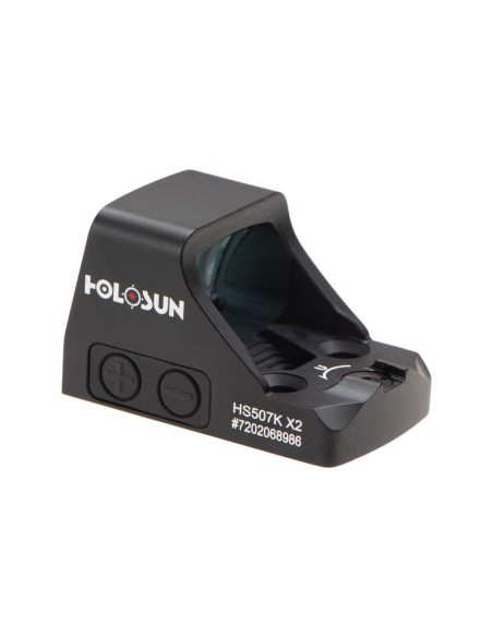 Mira punto rojo HS507K X2 2 MOA - Holosun | Airsoft Yecla