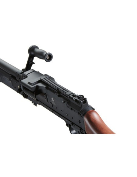 Ametralladora M240W AEG con acabados madera - Lancer Tactical