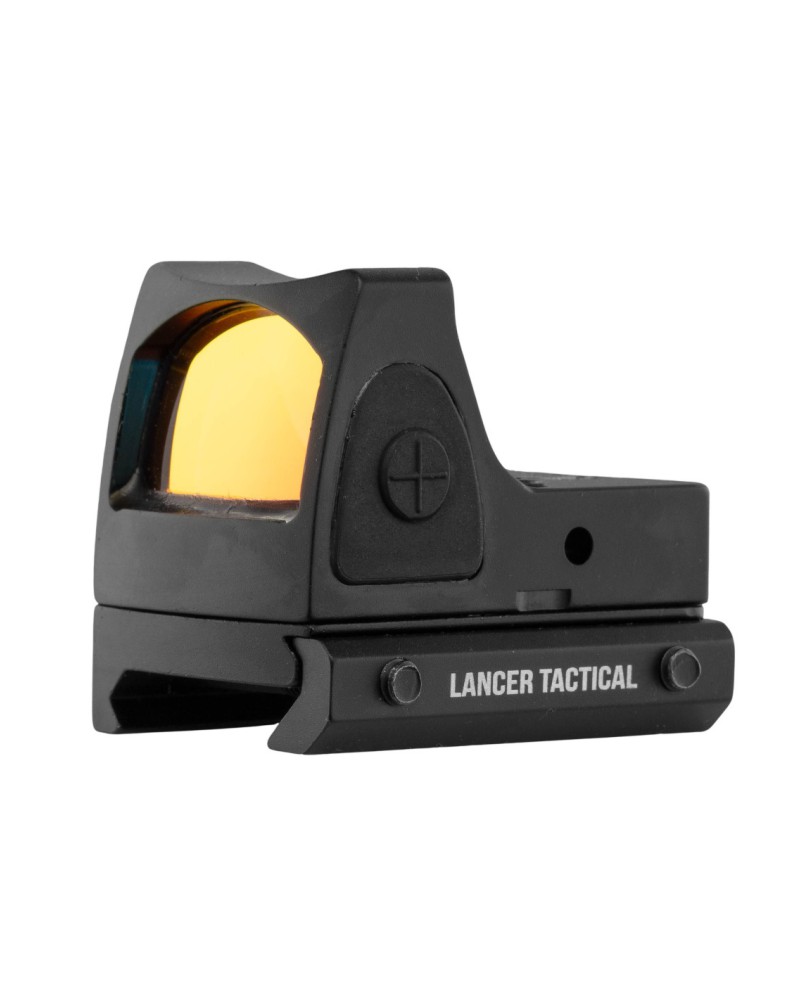 Visor punto rojo Lancer Tactical Red Dot Reflex Sight Black