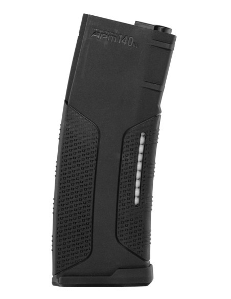 Cargador APM Mid-cap R15 140 BBs negro - Lancer Tactical