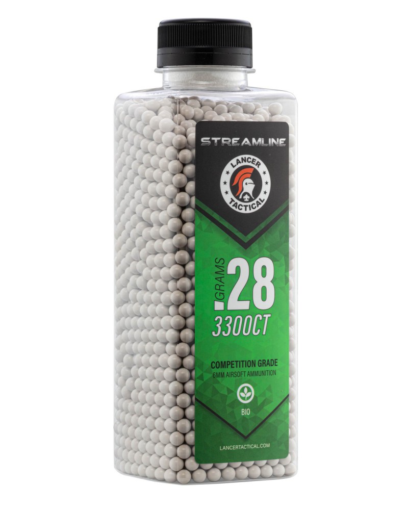 BBs biodegradables Streamline 0,20 g 3300 - Lancer Tactical