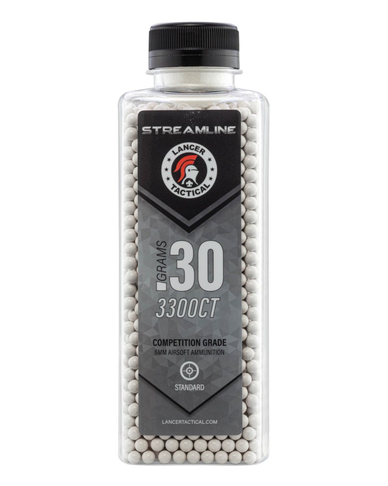BBs Streamline 0.30 g 6 mm 3300 uds - Lancer Tactical