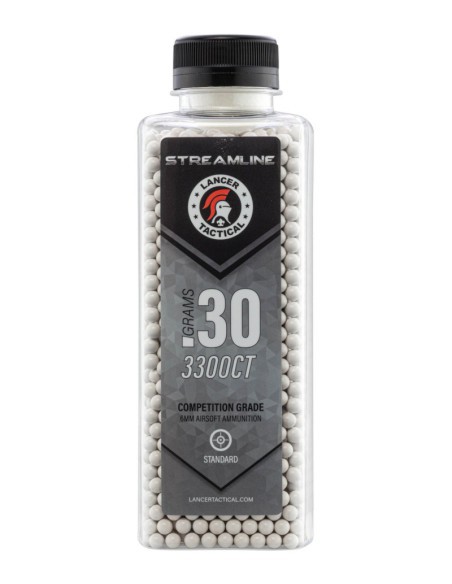 BBs Streamline 0.30 g 6 mm 3300 uds - Lancer Tactical
