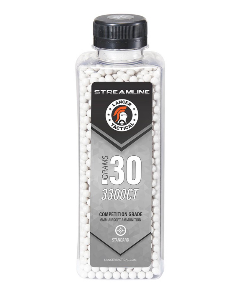 BBs Streamline 0.30 g 6 mm 3300 uds - Lancer Tactical