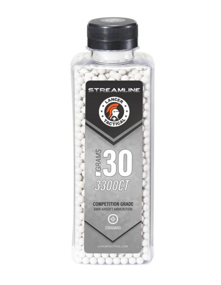 BBs Streamline 0.30 g 6 mm 3300 uds - Lancer Tactical