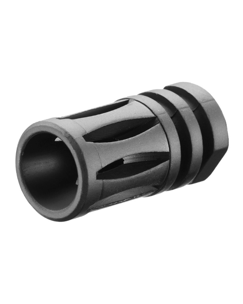 Cubre llamas metálico Lancer Tactical negro | Airsoft Yecla