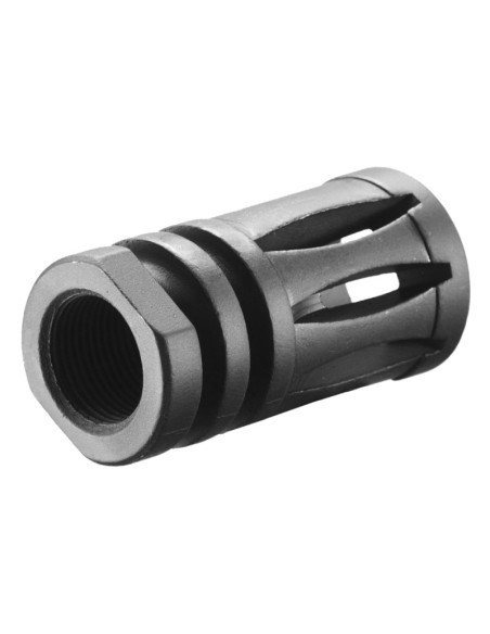 Cubre llamas metálico Lancer Tactical negro | Airsoft Yecla