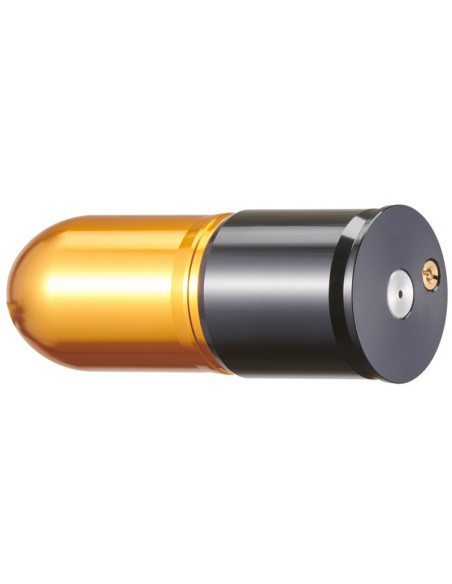 Réplica granada 40 mm a gas Negro/Oro | Airsoft Yecla