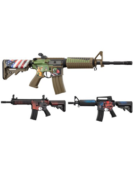 Skin REQUIN para M4 Lancer Tactical | Airsoft Skin Zone