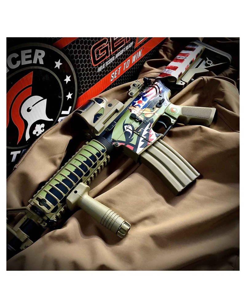 Skin REQUIN para M4 Lancer Tactical | Airsoft Skin Zone