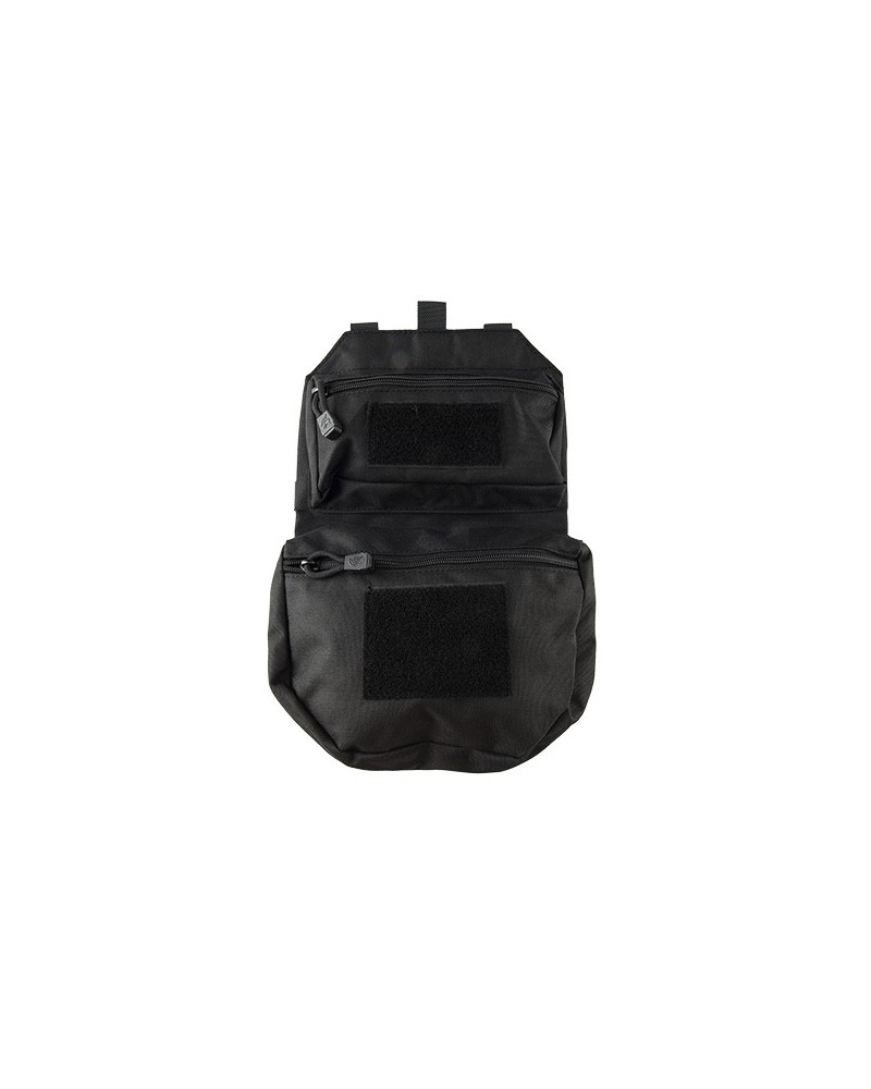 Bolsa MOLLE Utility repliable Lancer - Negra | Airsoft Yecla