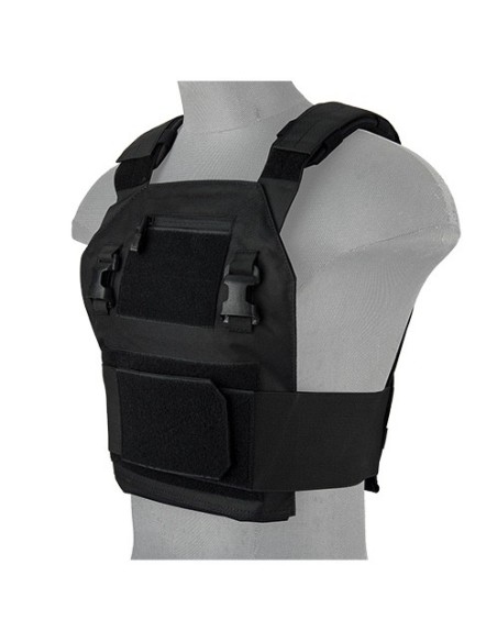 Chaleco Speedster Adaptative 1000D negro | Airsoft Yecla
